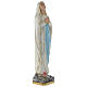 Our Lady of Lourdes, statue in pearly gypsum 50 cm s3