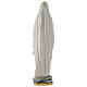 Madonna di Lourdes 50 cm statua gesso madreperlato s4