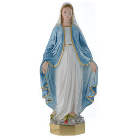 Our Lady of Miracles statue 50 cm in mother of pearl gypsum