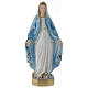 Vierge Miraculeuse 50 cm statue plâtre nacré s1