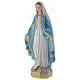 Vierge Miraculeuse 50 cm statue plâtre nacré s3