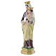 Plaster statue Our Lady of Mount Carmel 20 cm, mother-of-pearl effect s2