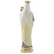 Plaster statue Our Lady of Mount Carmel 20 cm, mother-of-pearl effect s3