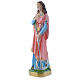 Plaster statue Saint Philomena 20 cm, mother-of-pearl effect s2