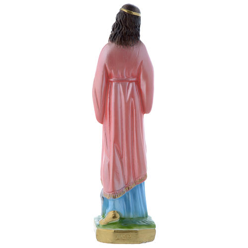 8 inch St. Philomena Statue, plaster mother of pearl 3