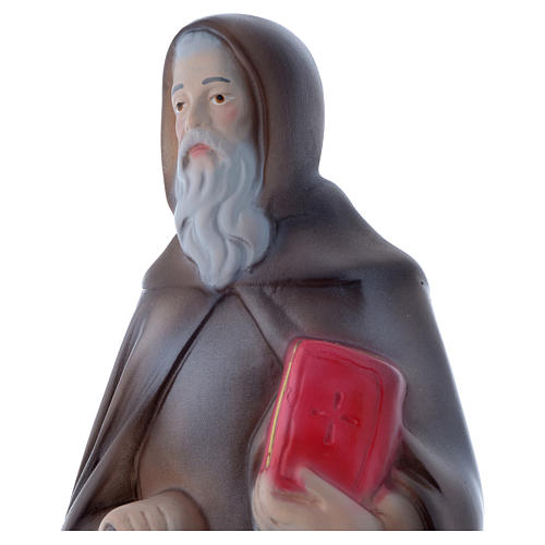 Saint Anthony The Abbot 12 inch Statue plaster pearlescent 2