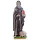 Saint Anthony The Abbot 12 inch Statue plaster pearlescent s1