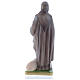 Saint Anthony The Abbot 12 inch Statue plaster pearlescent s4