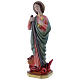 Saint Martha 12 inch statue plaster mother of pearl s3