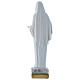 Statue Notre-Dame de Medjugorje 30 cm plâtre nacré s4