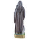Saint Benedict 11.8 Inch pearlescent plaster statue s4