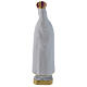 Our Lady of Fatima statue in plaster, mother-of-pearl effect 36 cm s3