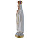 Statua Madonna di Fatima 36 cm gesso madreperlaceo s2
