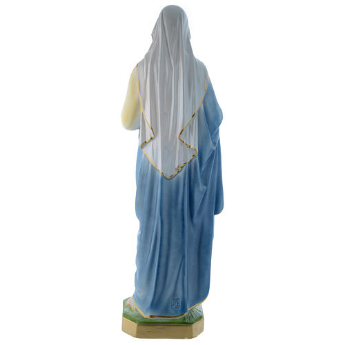 Statua Sacro Cuore di Maria 60 cm gesso madreperlaceo 5