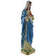 Statua Sacro Cuore di Maria 60 cm gesso madreperlaceo s4
