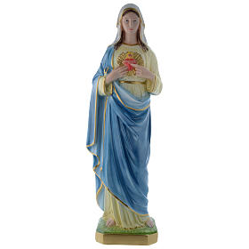 Immaculate Heart of Mary 24 inch Statue plaster mother of pearl