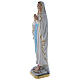 Statue Notre-Dame de Lourdes 60 cm plâtre nacré s3