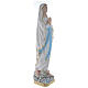Statue Notre-Dame de Lourdes 60 cm plâtre nacré s4