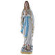 Statua Madonna di Lourdes 60 cm gesso madreperlaceo s1