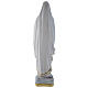 Statua Madonna di Lourdes 60 cm gesso madreperlaceo s5