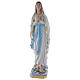24 inch Our Lady of Lourdes Statue plaster mother of pearl s1
