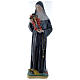 24 inch Saint Rita Statue plaster pearlescent s1