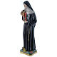 24 inch Saint Rita Statue plaster pearlescent s3