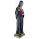 24 inch Saint Rita Statue plaster pearlescent s4
