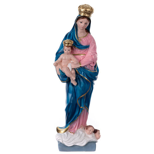 Statue Notre-Dame des Grâces 60 cm plâtre 1