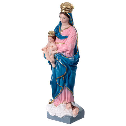 Statua Madonna delle Grazie 60 cm gesso  3