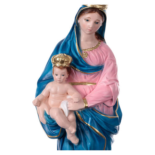 Our Lady of Graces, plaster statue 60 cm 6