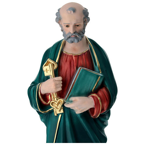 Statua in gesso San Pietro 60 cm 2