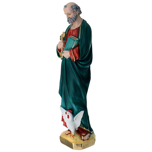 Figura z gipsu Święty Piotr 60 cm 4