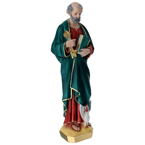 Figura z gipsu Święty Piotr 60 cm 7