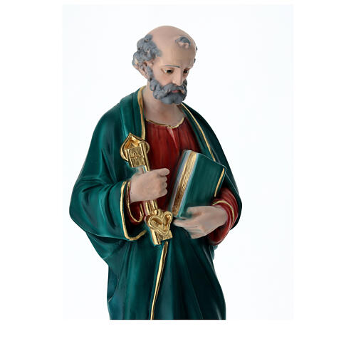 Figura z gipsu Święty Piotr 60 cm 8