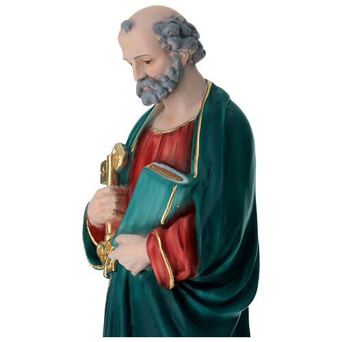 Imagem em gesso São Pedro 60 cm 5