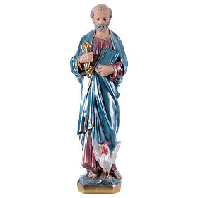Saint Peter, plaster statue 60 cm