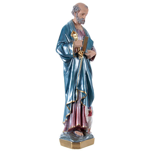 Saint Peter, plaster statue 60 cm 4