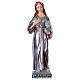 Saint Rosalie, pearlized plaster statue 40 cm s1