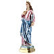 Saint Lucy, pearlized plaster statue 40 cm s3