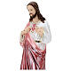 Estatua de yeso Sagrado Corazón de Jesús 50 cm nacarado s2