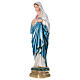 Hail Mary, pearlized plaster statue 50 cm s3