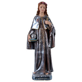 Saint Rosalie, plaster statue 50 cm