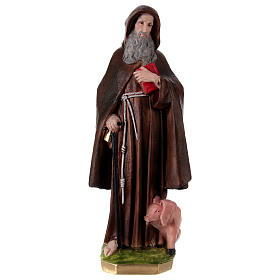 Saint Anthony the Abbot Statue, in plaster, 60 cm