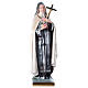 St Theresa in 60 cm in mother-of-pearl plaster s1