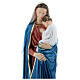 Virgen con niño yeso 60 cm s2