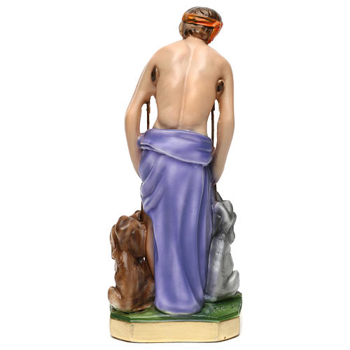 Statue en plâtre Saint Lazare 30 cm 5