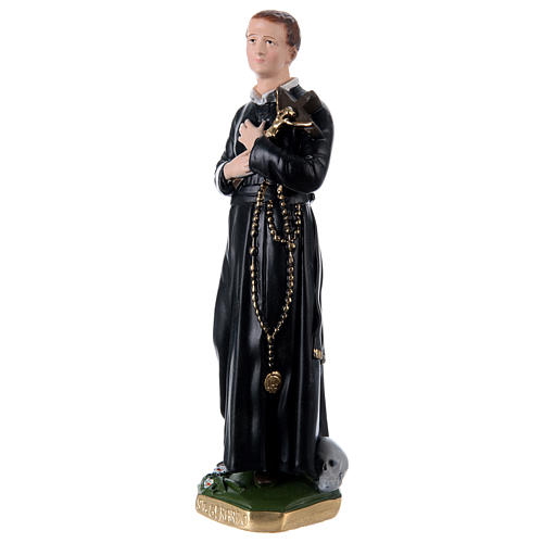 Saint Gerard Statue, 30 cm in mother of pearl plaster 2