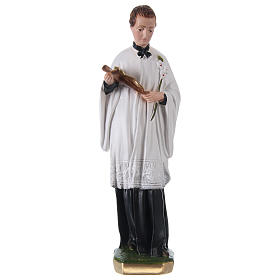 Imagens em Gesso: Imagem São Luís gesso h 30 cm