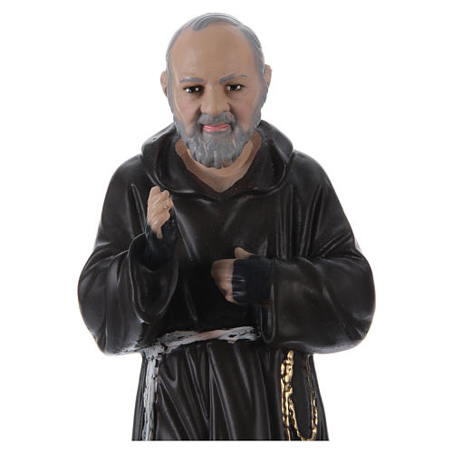Statua in gesso Padre Pio 30 cm 2